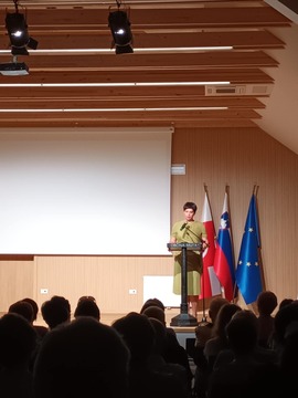 Predsednica PD Bricnik Muta, Andreja Senica