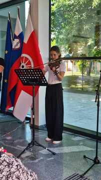 Svečana otvoritev spominske vitrine 5