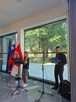 Svečana otvoritev spominske vitrine 7