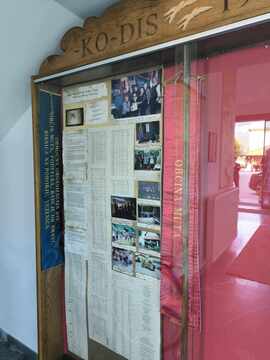 Svečana otvoritev spominske vitrine 13